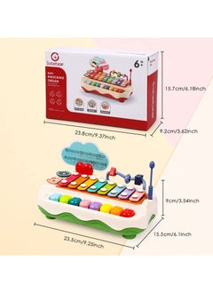 SYOSI SYOSI Baby Piano Toys, Toddler Musical Instruments Kids Multi-Function Piano, Early Educational Gift for 2 3 4 5 6 Year Old Boys Girls  - Image 2