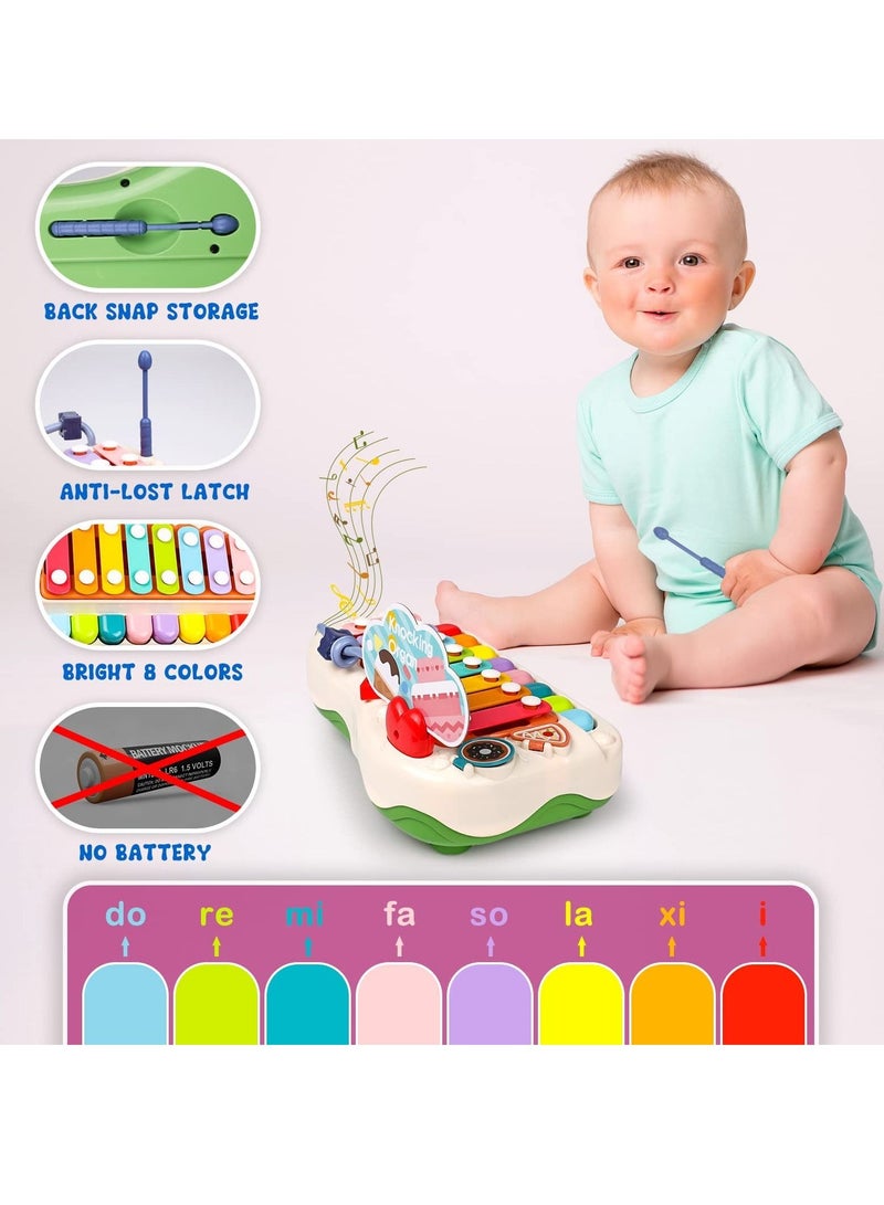 SYOSI Baby Piano Toys, Toddler Musical Instruments Kids Multi-Function Piano, Early Educational Gift for 2 3 4 5 6 Year Old Boys Girls - Image 4