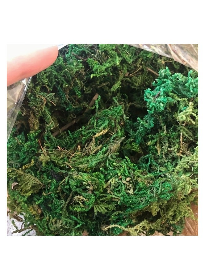 لينجوي 400 جرام من الطحالب الصناعية الخضراء المزيفة، عشب أخضر صناعي فاخر - Image 4