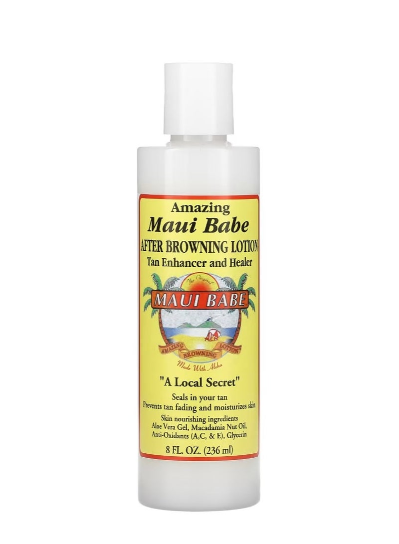 Maui Babe After Browning Lotion Tan Enhancer and Healer 8 fl oz (236 ml) - Image 1