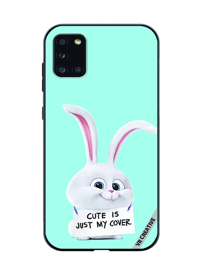 VR CREATIVE Protective Case Cover For Samsung Galaxy A31 Bunny Design Multicolour - Image 1
