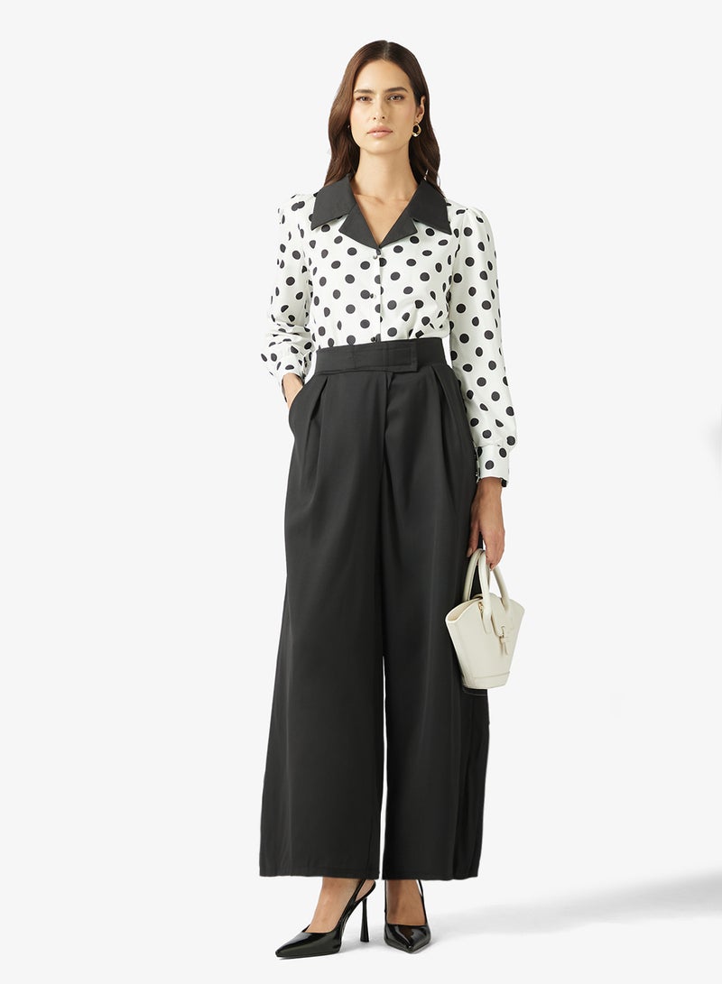 ELLA Wide Leg Trouser - Image 2