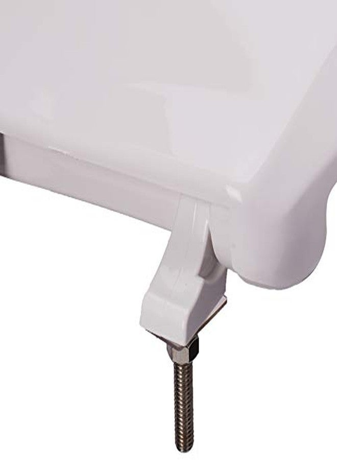 Toto مقعد مرحاض تجاري مطول TOTO SC134#01، أبيض قطن - Image 4