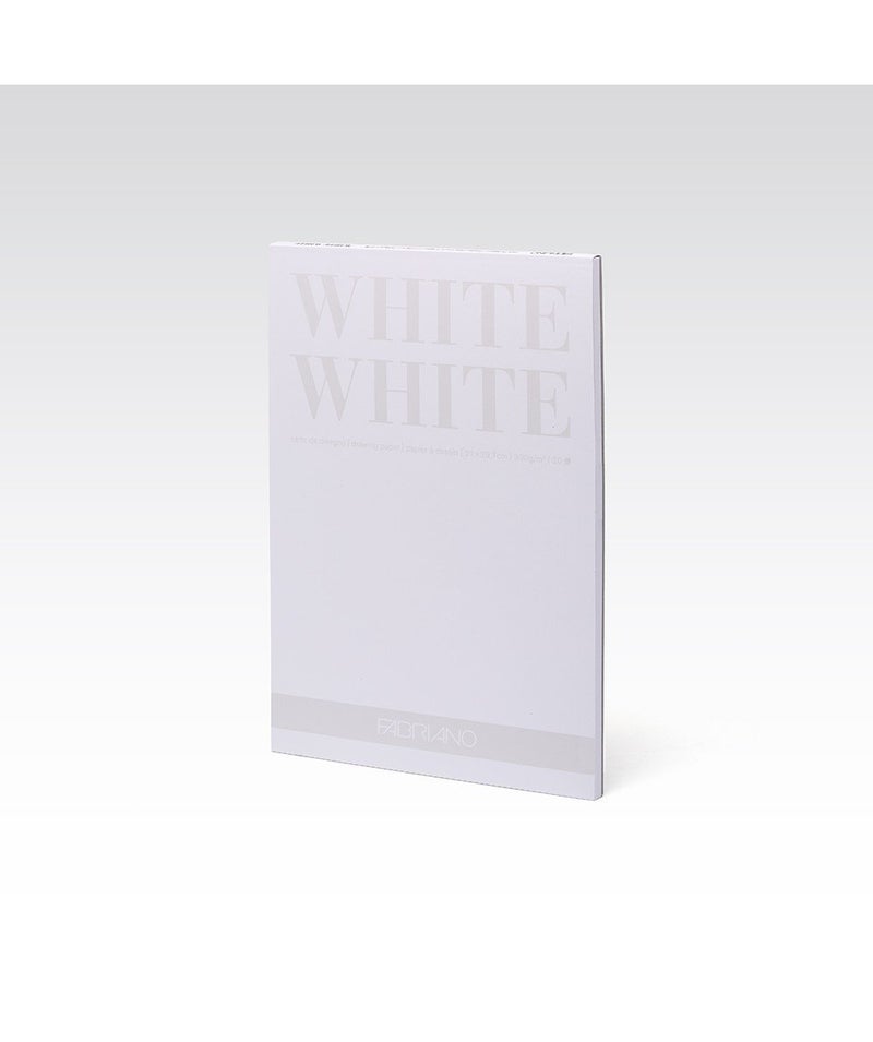 Fabriano White Paper Block, 21 x 29.7 cm, 300 GSM|20 Drawing Sheets for Artists & Hobby Use | Ideal for Drawing, Colored Pencils, Graphite, Charcoal, Pastels, Ink, and Acrylic Markers - Image 5