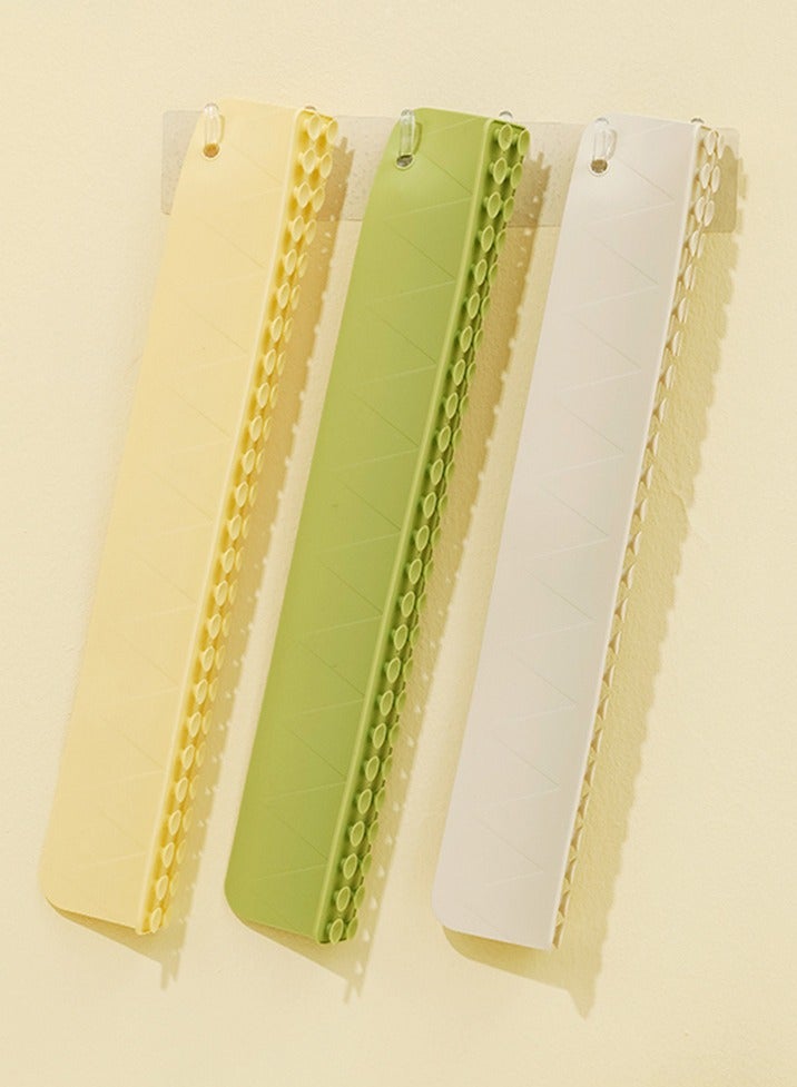 HOMESTAR 3Pcs Silicone Sink Splash Guard, Water Splash Guard for Kitchen, Silicon Sink Protector with Non-Slip Suction Cup Base for Kitchen Bathroom Dishwasher Safe - Image 2