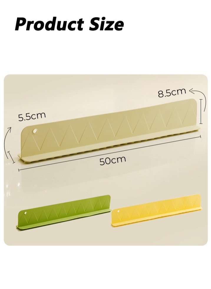 HOMESTAR 3Pcs Silicone Sink Splash Guard, Water Splash Guard for Kitchen, Silicon Sink Protector with Non-Slip Suction Cup Base for Kitchen Bathroom Dishwasher Safe - Image 3