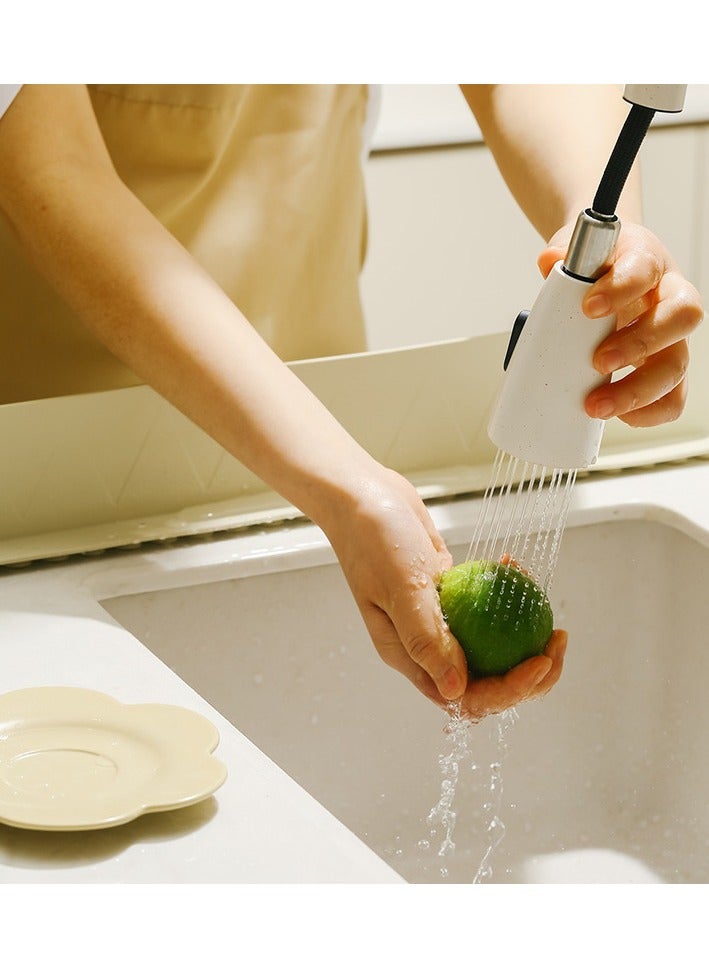 HOMESTAR 3Pcs Silicone Sink Splash Guard, Water Splash Guard for Kitchen, Silicon Sink Protector with Non-Slip Suction Cup Base for Kitchen Bathroom Dishwasher Safe - Image 4