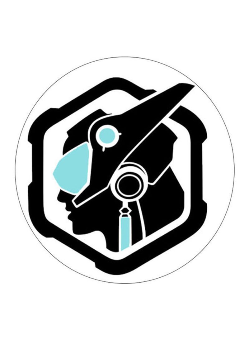 RKN Overwatch Printed Mouse Pad  Black/Blue/White