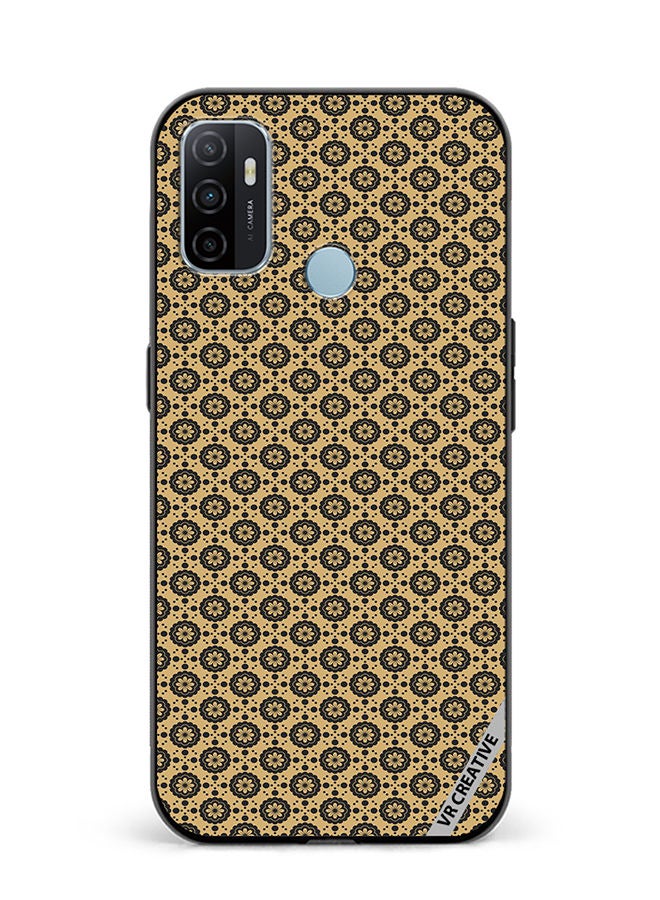 VR CREATIVE Protective Case Cover For Oppo A53 Pattern Classical Luxury Ornament Royal Texture Design Multicolour - Image 1
