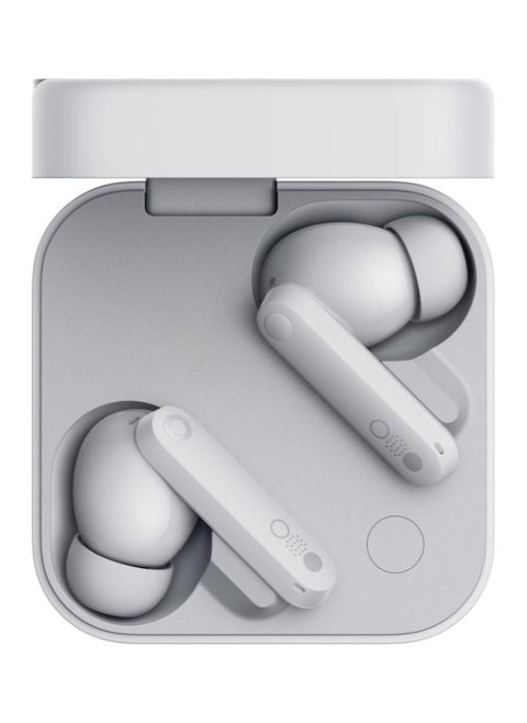 CMF Buds Pro 2, Integrated, True Wireless With Clear Voice Technology 2.0, 50 dB Smart Active Noise Cancellation, Spatial Audio Effect,Middle East Version white