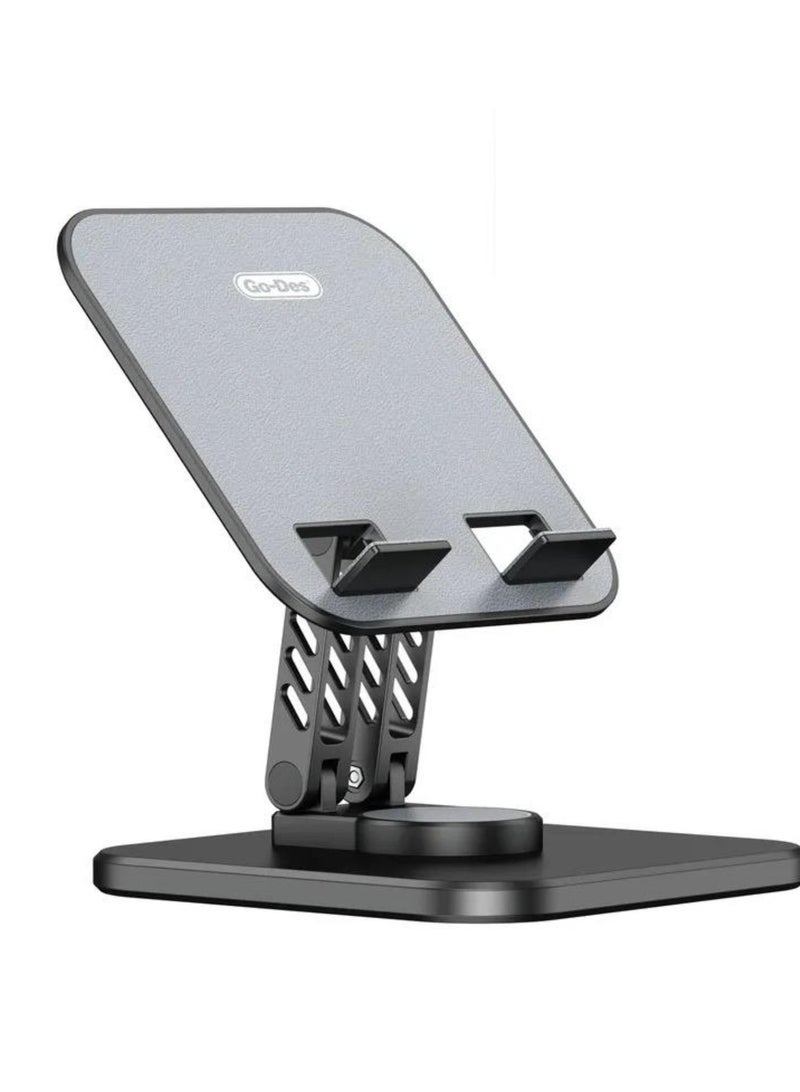 GO-DES Premium Folding Desktop Stand_Black - Image 3