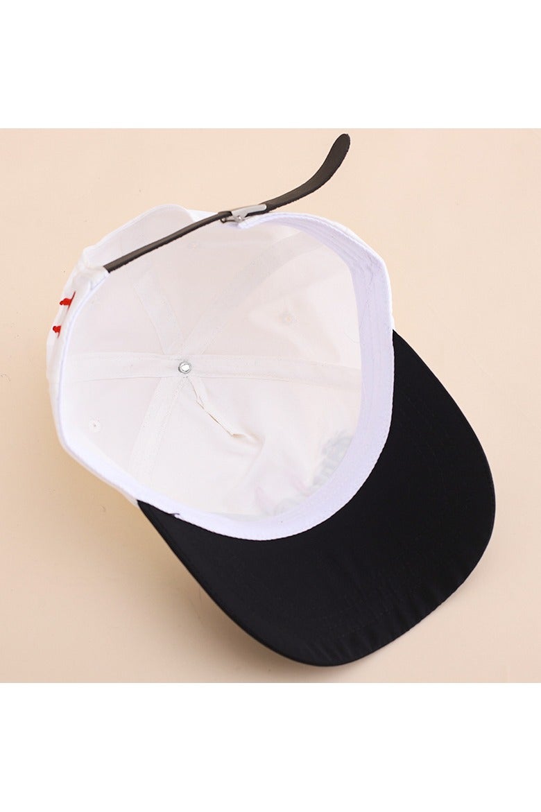 G-D-style baseball cap, summer men's deep-brimmed hip-hop duckbill cap, wide-brimmed sun hat that makes your face look smaller, trendy and versatile street-style hat. - Image 2