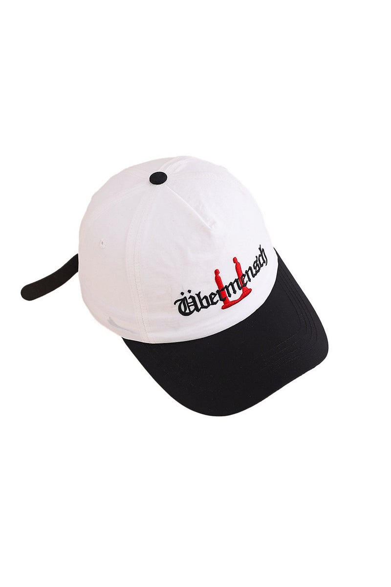 G-D-style baseball cap, summer men's deep-brimmed hip-hop duckbill cap, wide-brimmed sun hat that makes your face look smaller, trendy and versatile street-style hat. - Image 1