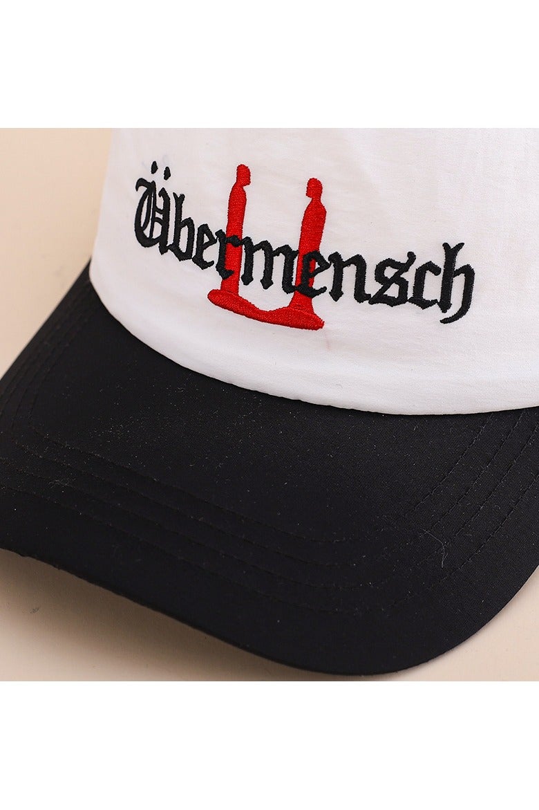 G-D-style baseball cap, summer men's deep-brimmed hip-hop duckbill cap, wide-brimmed sun hat that makes your face look smaller, trendy and versatile street-style hat. - Image 4