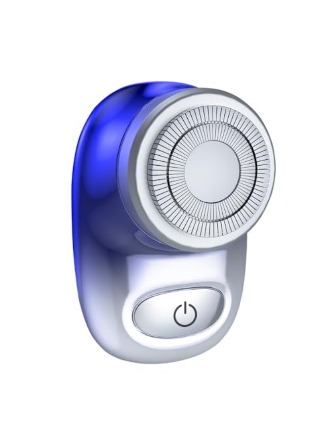 أومتو ميني آلة حلاقة كهربائية، حجم جيب، آلة حلاقة كهربائية للرجال والنساء، قابلة للشحن مع زر تشغيل سهل، آلة حلاقة كهربائية محمولة وقوية ومقاومة للماء للسفر ومكتب ورحلات العمل (عبوة واحدة) - Image 1