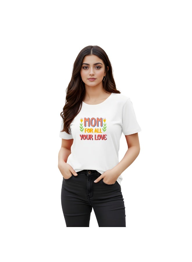 PRINTSHOP4ME Mothers Day Tshirt - Tshirt Gift from Kids Daughter Son - Best Mother's Day Tshirt - Best Mom Ever Tshirt - Gift for Mom - Image 1