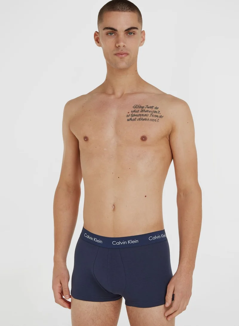 CALVIN KLEIN 3 Pack Logo Band Trunks