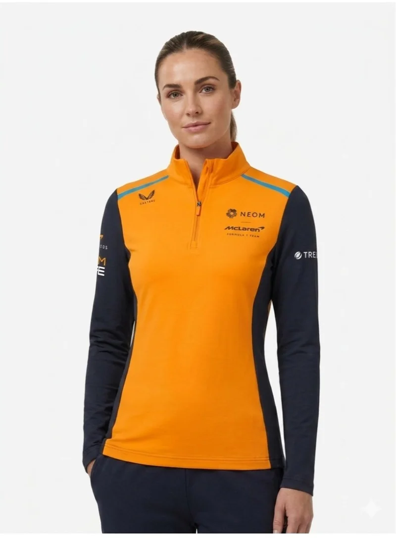 Mclaren REPLICA QUARTER ZIP TOP