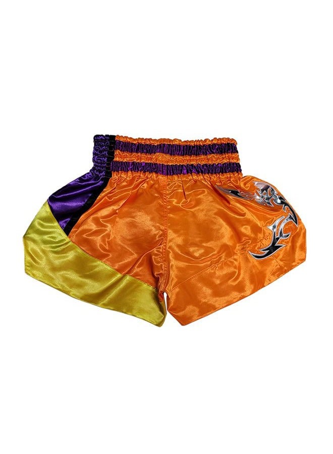 FLKKY Muay Thai Shorts Boxing Shorts for Men Women High Grade Martial Arts Training Gym Trunks Classic Boxing Shorts. - Image 2