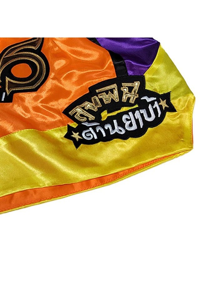 FLKKY Muay Thai Shorts Boxing Shorts for Men Women High Grade Martial Arts Training Gym Trunks Classic Boxing Shorts. - Image 5