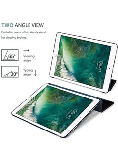 Procases Ipad Pro 12.9 2017 2015 Case Old Model 1St And 2Nd Gen Ultra Slim Lightweight Stand Smart Case Shell With Translucent Frosted Back Cover For Apple Ipad Pro 12.9 Inch Navy  - Image 5