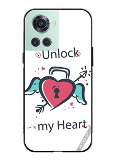 VR CREATIVE Protective Case Cover For OnePlus Ace Unlock My Heart Design Multicolour  - Image 1