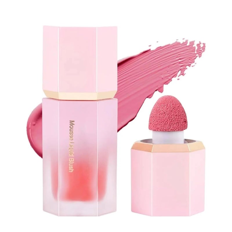 s Liquid Blush Mousse Colors Liquid Blush Set Lightweight Velvet Mousse LongLasting - Image 1