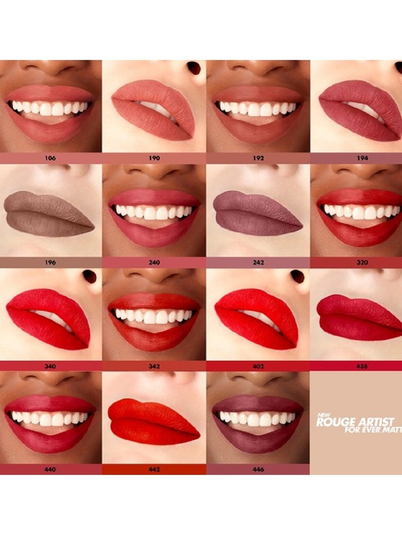 MAKE UP FOR EVER - MAKE UP FOR EVER Rouge Artist For Ever Matte 194- Immortal Rosewood - Image 1