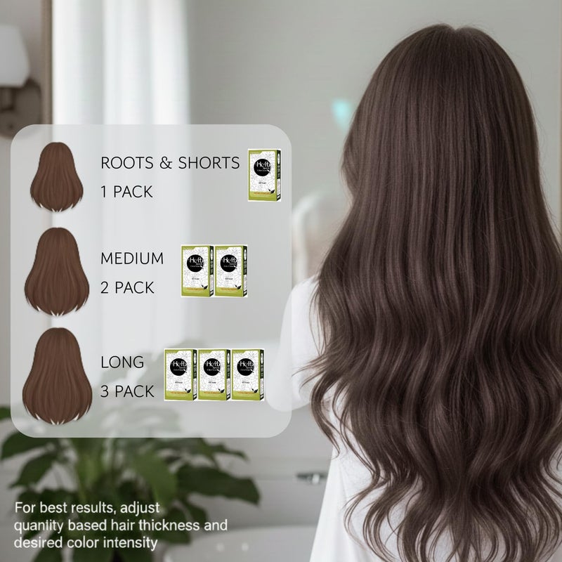 Herb Speedy Dongsung Herb Speedy Color Cream(Dark Brown) â€“ Korean Herbal Vegan Hair Dye, PPD-Free, Ammonia-Free, Hypoallergenic â€“ 100% Gray Coverage, Odorless, Dermatologically Tested, Quick 20-Minute Application - Image 4
