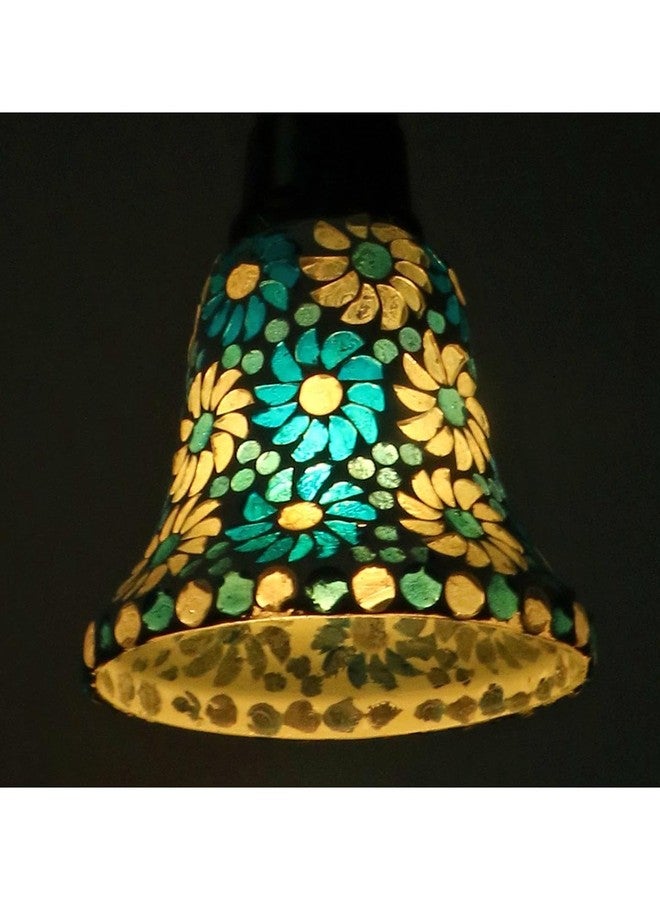 AFAST Hand Decorative Mozac Pendant Hanging Ceiling Lamp Light Ornamented with Chips & Beads for Magical Lighting (Set of Two) AR-63 - Image 3