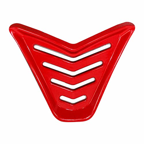 Sorax Front Nose Air Intake Cover Filter Nose Grill Protect from Dust for Yamaha R15 V3 (Red) - Image 1