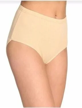 Tutku Passion Women's Ten 6 Pack Cotton Ribana Bato Panties