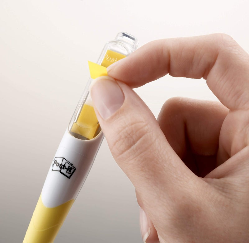 Post It Post-it Flags + Highlighter, 3 Pack, 50 Color Coordinated Flags/Highlighter, Yellow, Pink, Blue (689-HL3) - Image 3