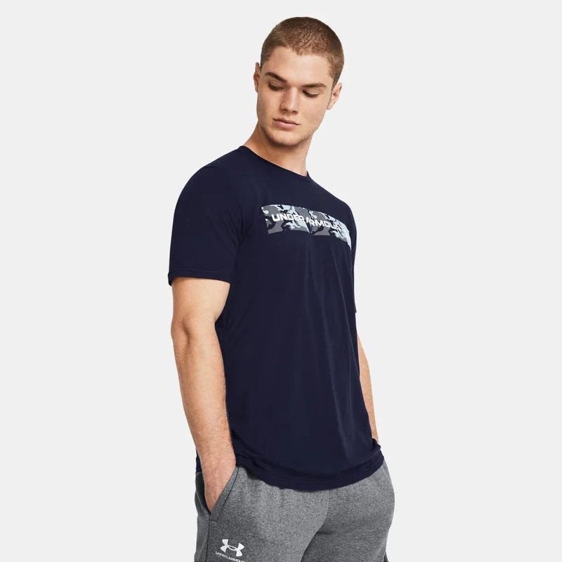 UNDER ARMOUR Men's UA Camo Chest Stripe T-Shirt