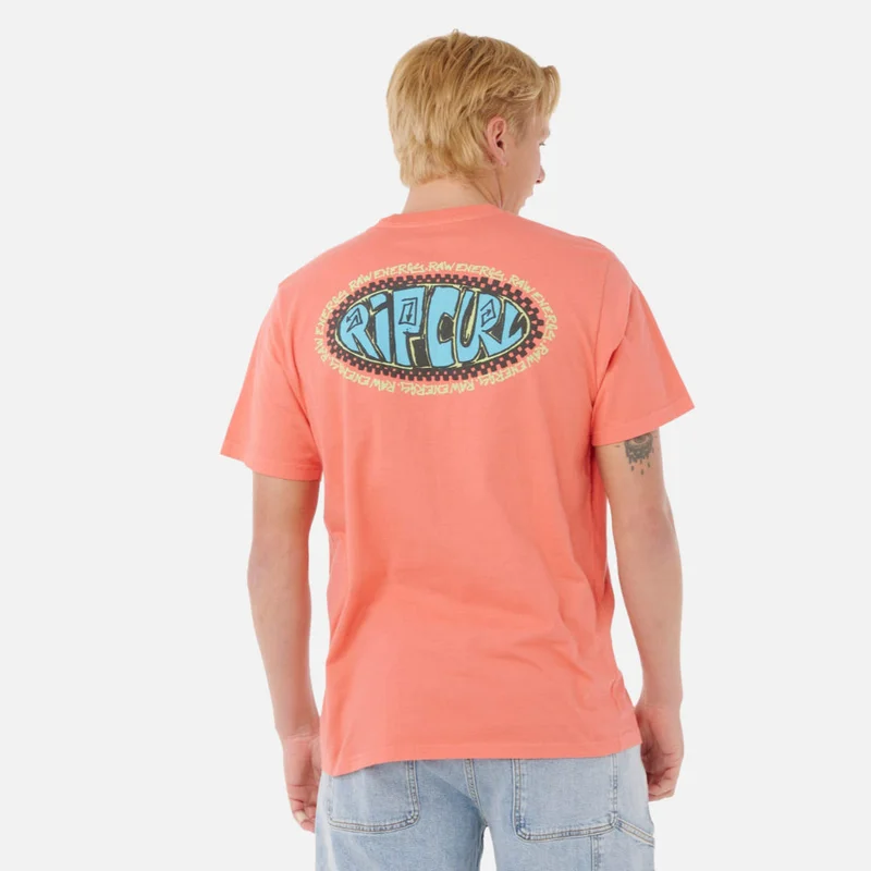 ريب كورل Raw Energy De Oval Relaxed Tee - Men
