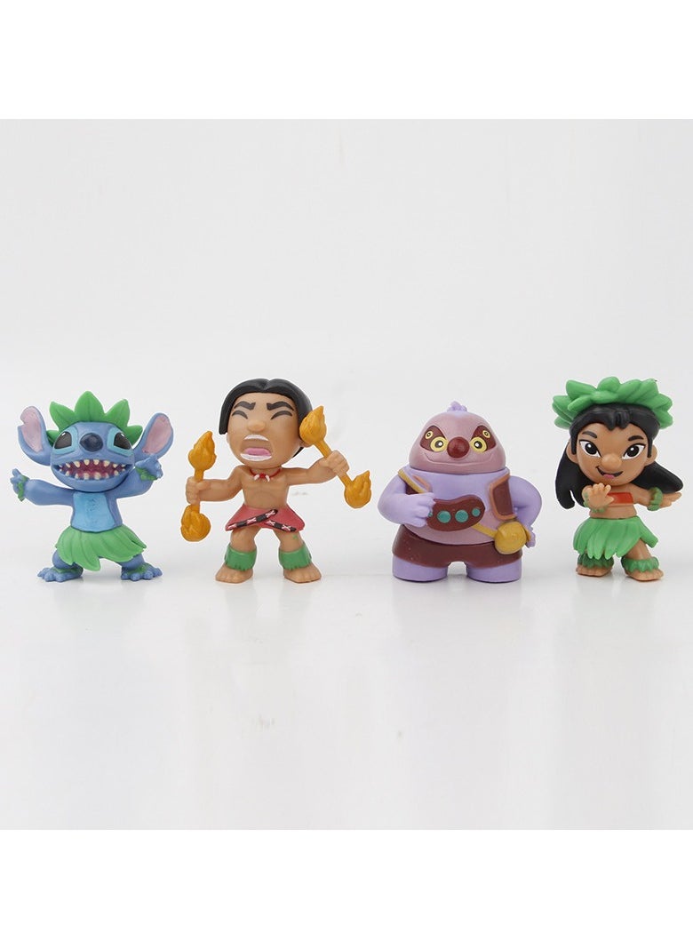 12pcs/set Stitch Figure Toys PVC Figure Collectible Model Toys  - Image 2