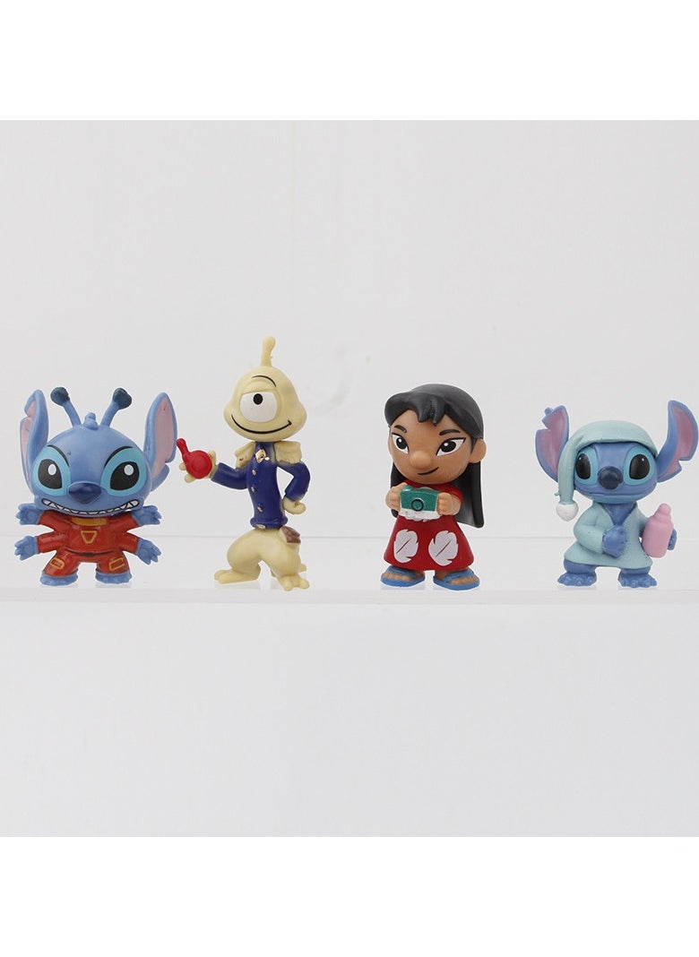 12pcs/set Stitch Figure Toys PVC Figure Collectible Model Toys  - Image 3