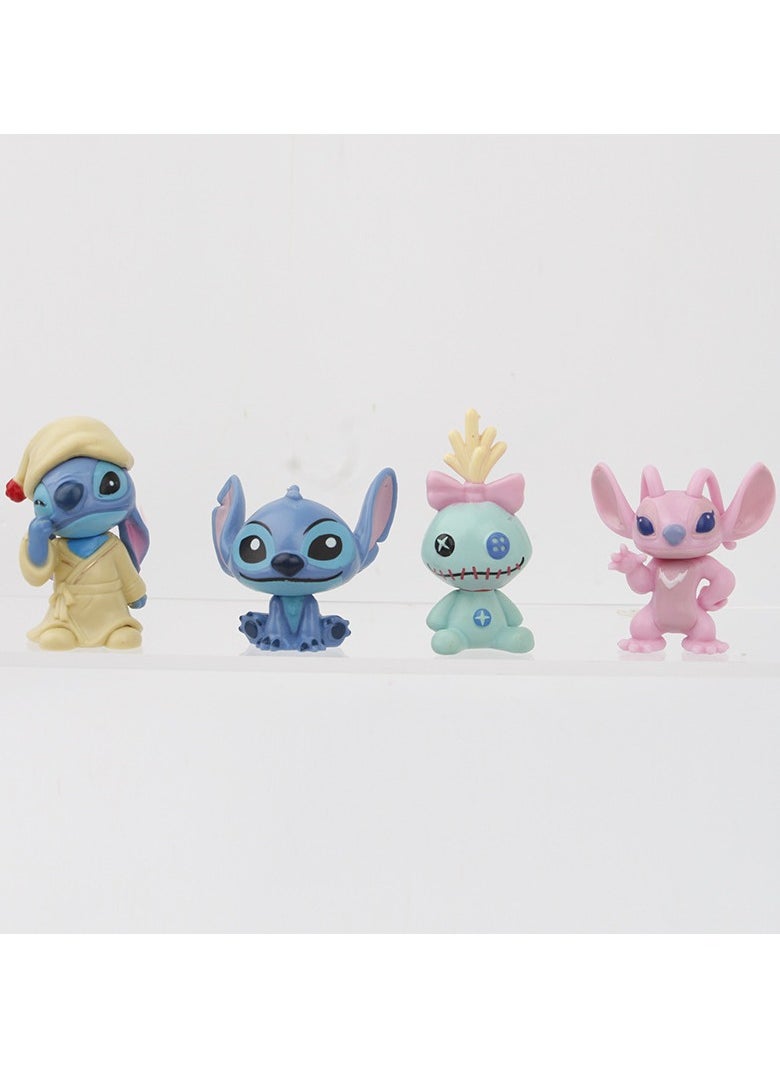 12pcs/set Stitch Figure Toys PVC Figure Collectible Model Toys  - Image 4