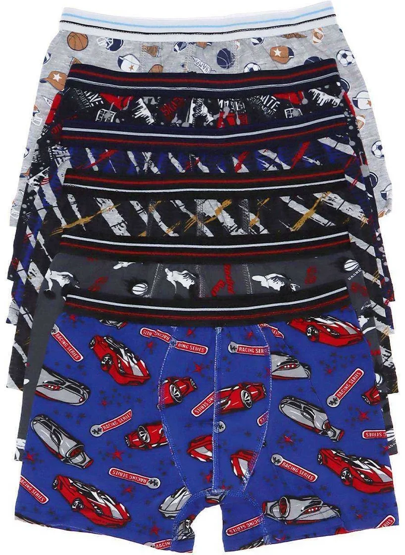 Dondeza 6 Pcs Boy Patterned Boxer 505