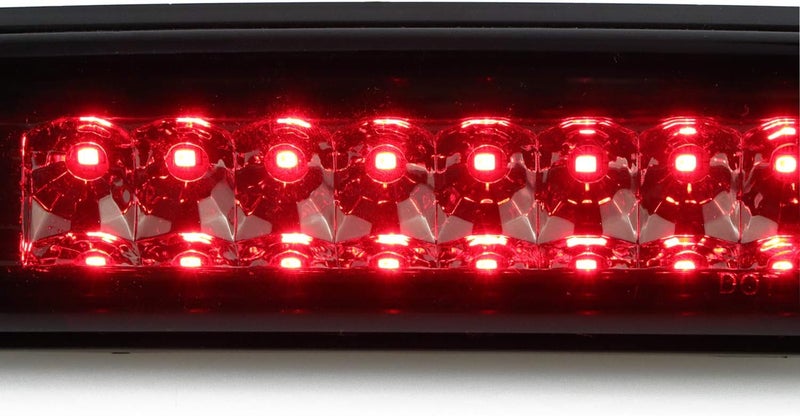 Tresound for 1995-2023 Toyota Tacoma 3rd Third Brake Light High Mount Stop Light, 2016-2023 Fit for Extended Cab Pickup Model Only (Chrome + Smoke Lens) - Image 2