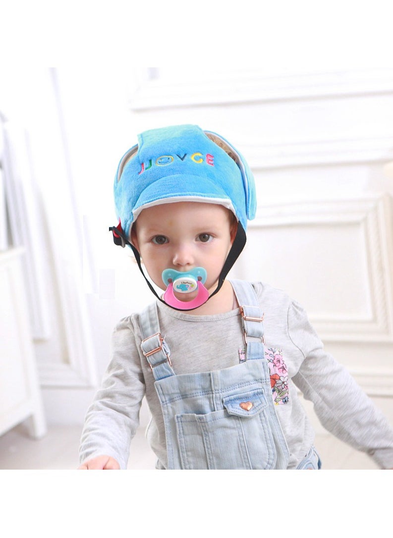 Goolsky Baby Toddler Walking Helmet Head Protector Baby Helmet for Crawling Walking Toddler Anti-Collision Helmet Head Cushion Hat Breathable Soft Cushion Safety Helmet Adjustable Protective Cap  - Image 1