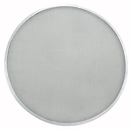 Winco Aluminum Winware 20-Inch Seamless Pizza Screen, 20 Inch, APZS-20 - Image 1