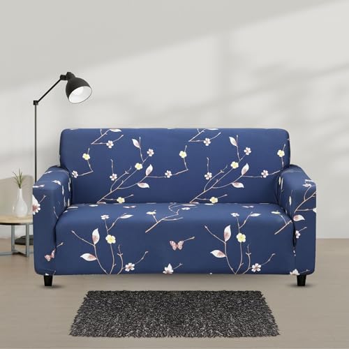 Bigkart Elastic Sofa Covers for 2 Seater Sofas | Polyster-Spandex, Stretchable, Sofa Covers for Single, Double and Triple Seater Sofas - Image 2