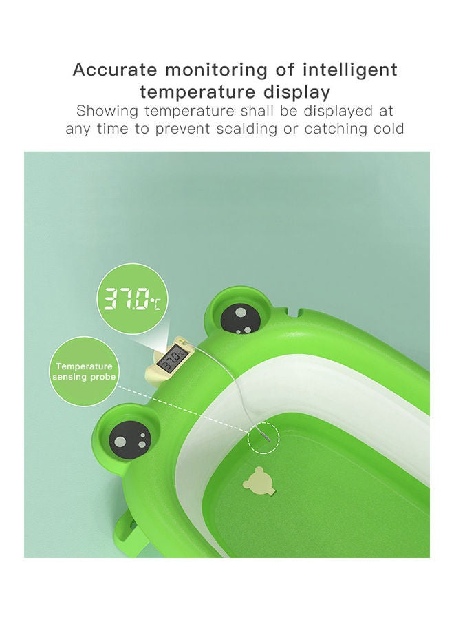 Kidle Baby Folding Bathtub With Bath Bed And Thermometer - Image 3