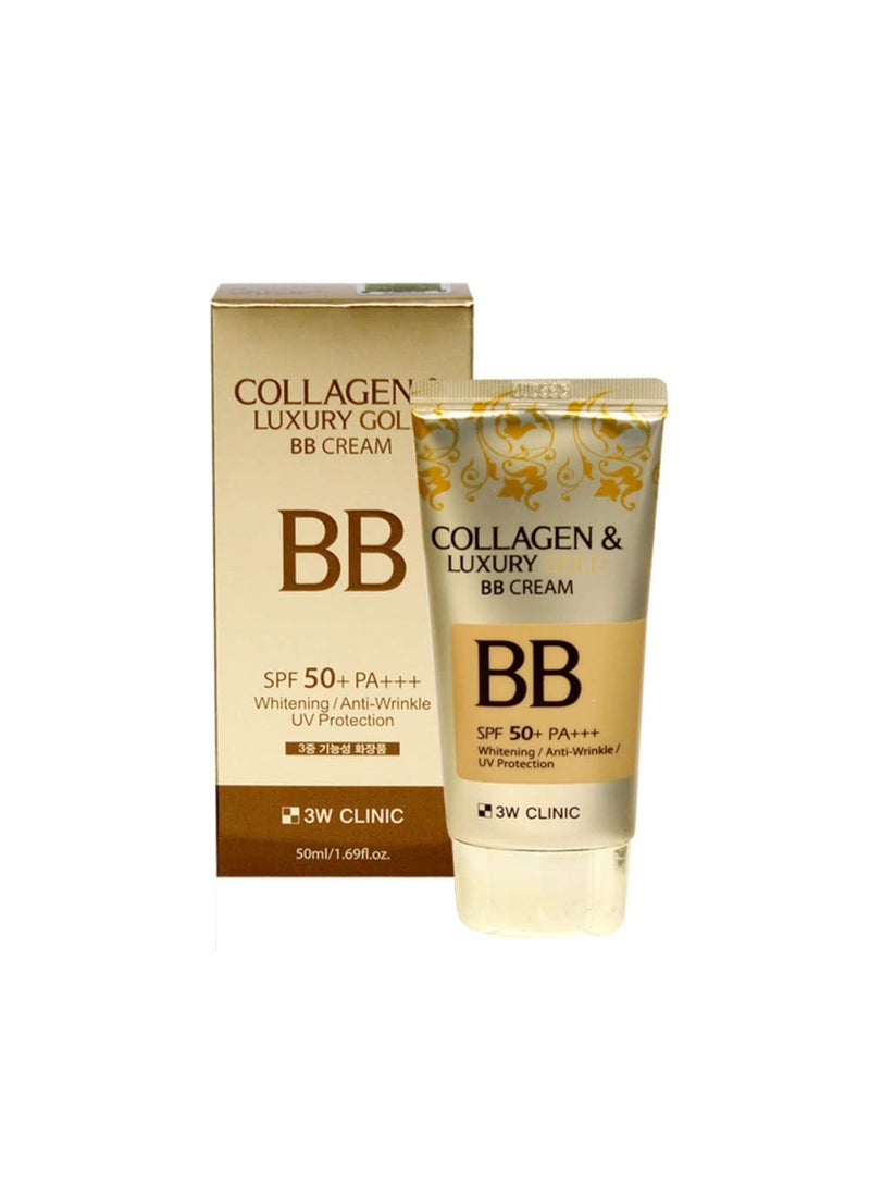 3W CLINIC 3W CLINIC Collagen  Luxury Gold BB Cream 169Oz SPF50PA Wrinkle Care 