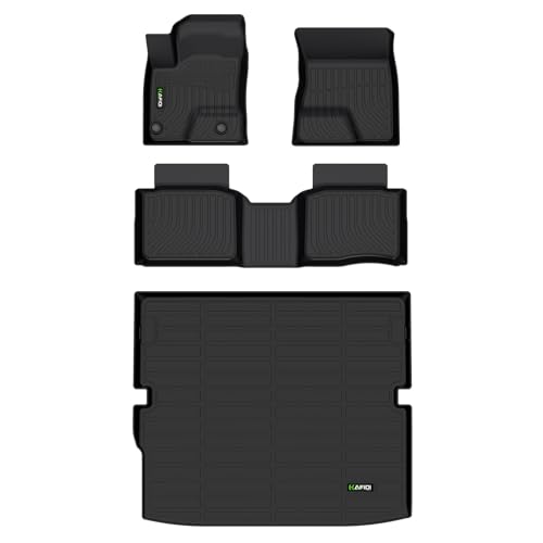 HAFIDI Floor Mats & Cargo Liner for Mitsubishi Outlander PHEV 2023-2024 2025 Custom Fit Full Set, All Weather Car Accessories - Image 1