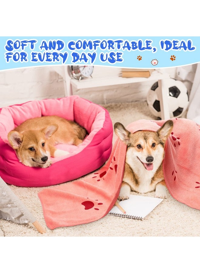 Moukeren 12 Pcs Dog Drying Towel Bulk 20'' x 39'' Microfiber Dog Bath Grooming Towels Absorbent Soft Quick Drying Cat Bathing Supplies for Small Medium Puppy Cat - Image 5