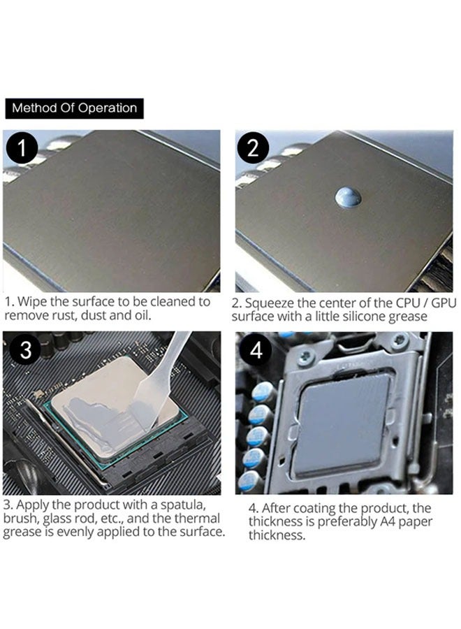 5-Piece Thermal Paste Compound Heat Sink Thermal Compound Paste - Image 5