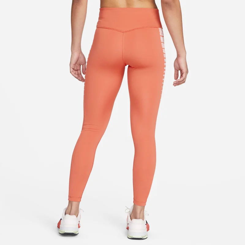 Nike Women's One Dri-FIT MR IC Colourblocked Leggings