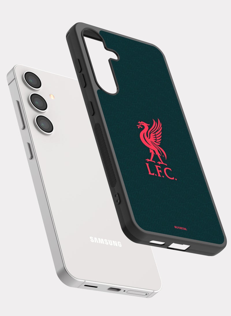 بكسلات كفر سامسونج جالكسي اس 24 نادي ليفربول احمر اخضر - Image 2